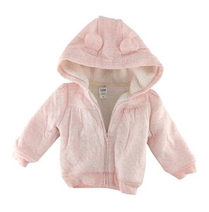 3/$20 Carters Sherpa Fleece Jacket Pink Size 12 Months